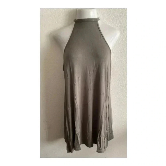 💥🆕Amaryllis Sage Green High-Neck Sleeveless Dress XL🆕 - Picture 5 of 9